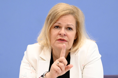 Bundespressekonferenz 10 Tage vor der EM in Berlin