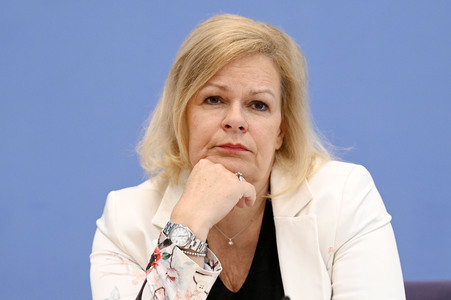 Bundespressekonferenz 10 Tage vor der EM in Berlin