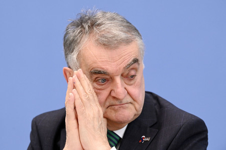 Bundespressekonferenz 10 Tage vor der EM in Berlin