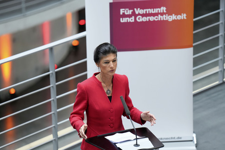 Pressekonferenz vom BSW in Berlin