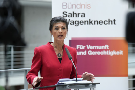 Pressekonferenz vom BSW in Berlin