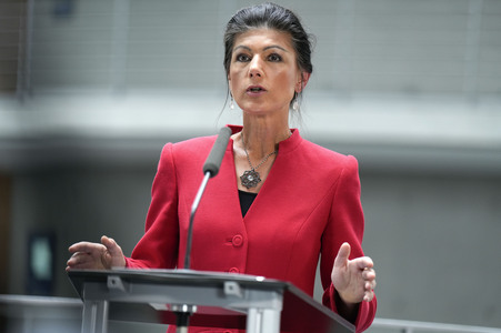 Pressekonferenz vom BSW in Berlin