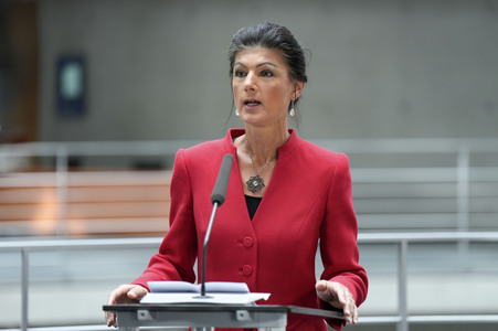 Pressekonferenz vom BSW in Berlin