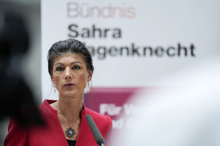 Pressekonferenz vom BSW in Berlin