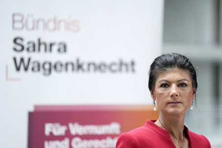 Pressekonferenz vom BSW in Berlin