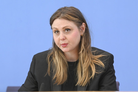 Bundespressekonferenz Antisemitische Allianzen nach dem 7. Oktober iun Berlin