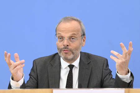 Bundespressekonferenz Antisemitische Allianzen nach dem 7. Oktober iun Berlin