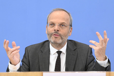 Bundespressekonferenz Antisemitische Allianzen nach dem 7. Oktober iun Berlin