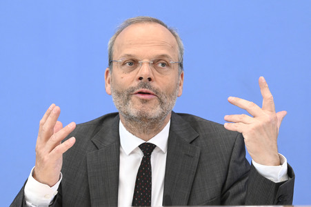 Bundespressekonferenz Antisemitische Allianzen nach dem 7. Oktober iun Berlin