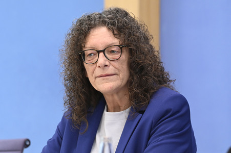 Bundespressekonferenz Bundeslagebild 'Häusliche Gewalt' in Berlin