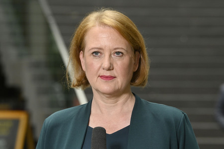 Bundespressekonferenz Bundeslagebild 'Häusliche Gewalt' in Berlin