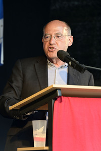 Wahlkampfveranstaltung der Partei Die Linke in Dresden