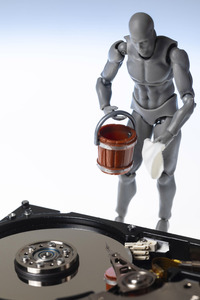 Symbolfoto Datenträgerbereinigung