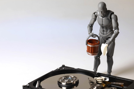 Symbolfoto Datenträgerbereinigung