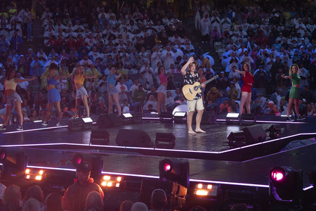 TV-Show 'Schlagerbooom Open Air - Die Stadionshow in Österreich' in Kitzbühel