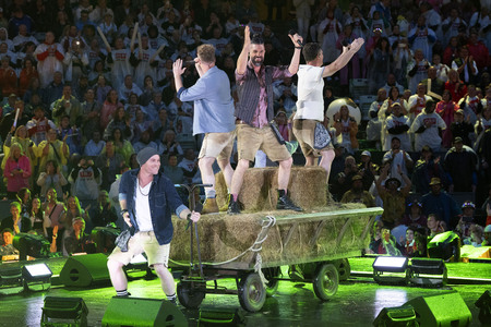 TV-Show 'Schlagerbooom Open Air - Die Stadionshow in Österreich' in Kitzbühel