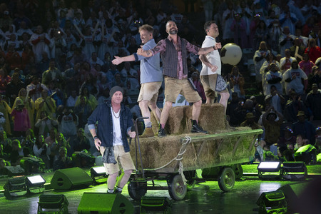 TV-Show 'Schlagerbooom Open Air - Die Stadionshow in Österreich' in Kitzbühel