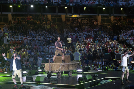 TV-Show 'Schlagerbooom Open Air - Die Stadionshow in Österreich' in Kitzbühel