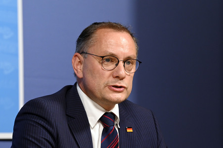 Pressekonferenz der AfD zur Europawahl in Berlin