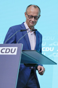 Wahlabend der CDU nach der Europawahl in Berlin