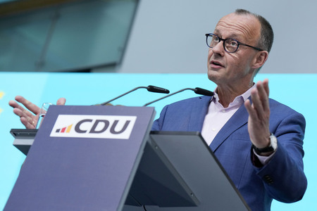 Wahlabend der CDU nach der Europawahl in Berlin