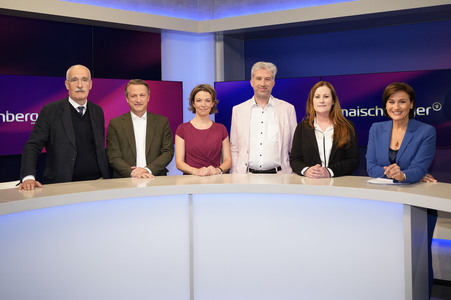Talkshow 'maischberger' in Berlin