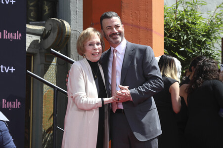 Hand and Footprint Ceremony mit Carol Burnett in Los Angeles