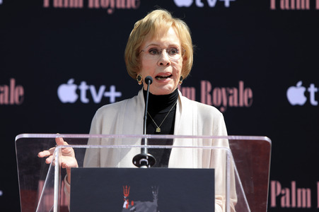 Hand and Footprint Ceremony mit Carol Burnett in Los Angeles