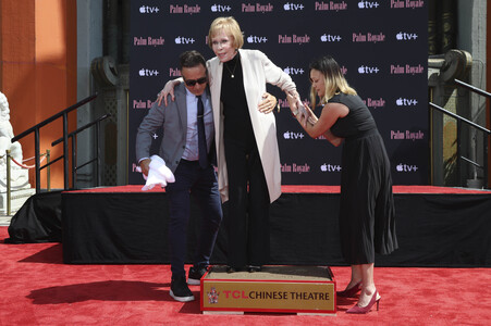 Hand and Footprint Ceremony mit Carol Burnett in Los Angeles