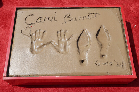 Hand and Footprint Ceremony mit Carol Burnett in Los Angeles