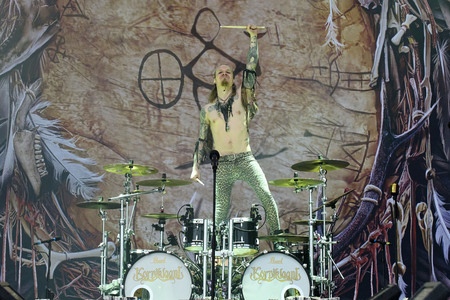 Konzert von Korpiklaani in Grenchen