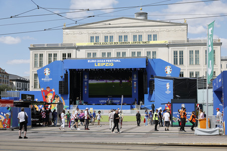 Mediengespräch zur UEFA EURO 2024 in Leipzig