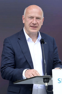 Olaf Scholz bei Siemens in Berlin