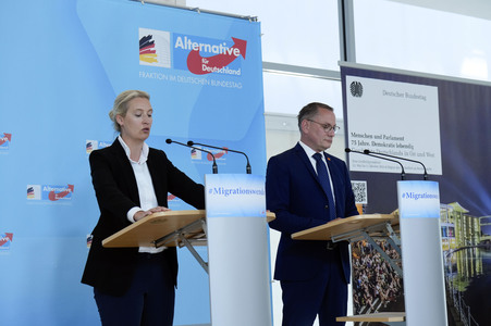 Fraktionssitzung der AfD-Bundestagsfraktion in Berlin