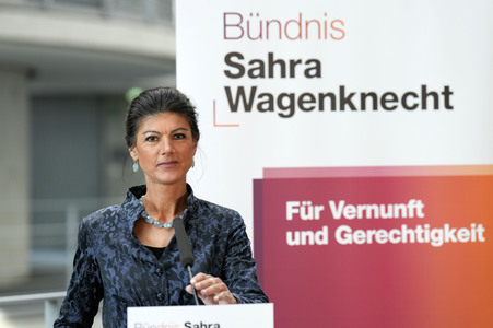 Pressekonferenz vom BSW in Berlin