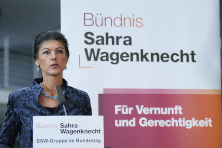 Pressekonferenz vom BSW in Berlin