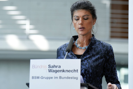 Pressekonferenz vom BSW in Berlin