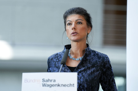 Pressekonferenz vom BSW in Berlin