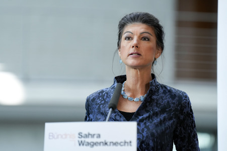 Pressekonferenz vom BSW in Berlin