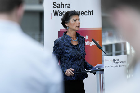 Pressekonferenz vom BSW in Berlin