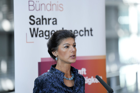 Pressekonferenz vom BSW in Berlin