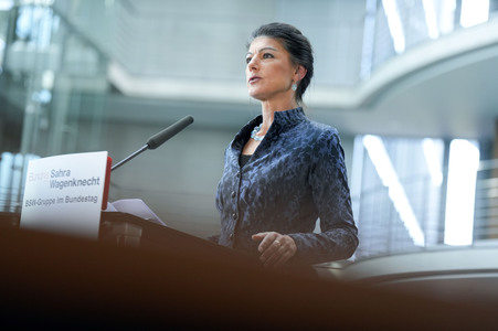 Pressekonferenz vom BSW in Berlin