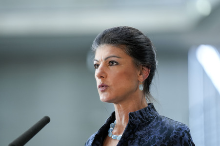 Pressekonferenz vom BSW in Berlin