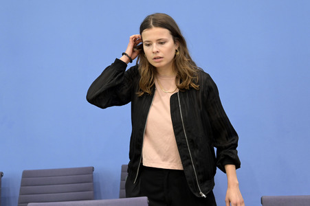 Bundespressekonferenz Neue Verfassungsbeschwerden gegen das Bundesklimaschutzgesetz in Berlin