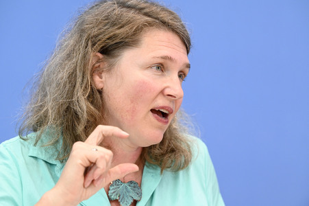 Bundespressekonferenz Neue Verfassungsbeschwerden gegen das Bundesklimaschutzgesetz in Berlin