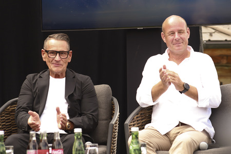 Pressekonferenz mit Sting, Bryan Adams und Simply Red in Schladming