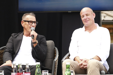 Pressekonferenz mit Sting, Bryan Adams und Simply Red in Schladming