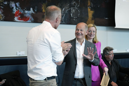 Fraktionssitzung der SPD-Bundestagsfraktion in Berlin