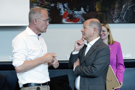 Fraktionssitzung der SPD-Bundestagsfraktion in Berlin