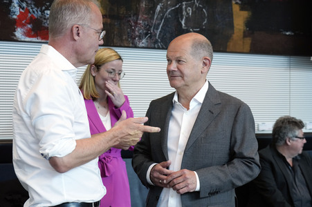 Fraktionssitzung der SPD-Bundestagsfraktion in Berlin